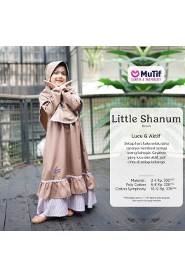 MUTIF GAMIS ANAK LITTLE SHANUM