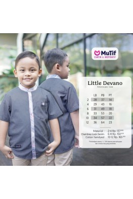 MUTIF KOKO ANAK LITTLE DEVANO