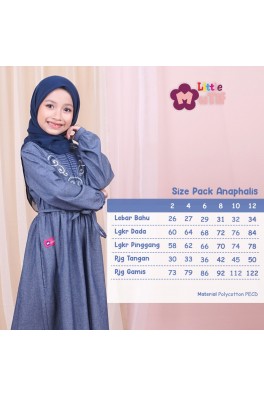 MUTIF GAMIS ANAK ANAPHALIS JAVANICA