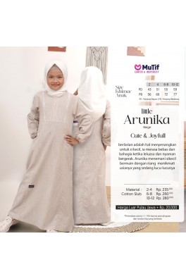 SARIMBIT GAMIS ANAK LITTLE ARUNIKA