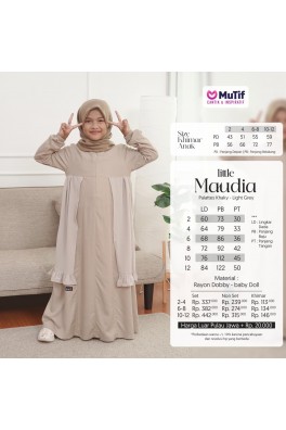 SARIMBIT GAMIS ANAK LITTLE MAUDIA