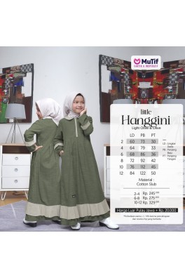 SARIMBIT GAMIS ANAK LITTLE HANGGINI