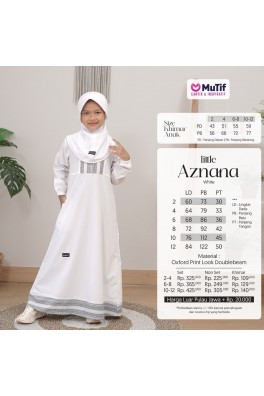 SARIMBIT GAMIS ANAK LITTLE AZNANA