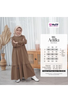 SARIMBIT GAMIS ANAK LITTLE ADILLA