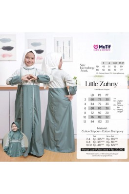 SARIMBIT GAMIS ANAK LITTLE ZAHNY