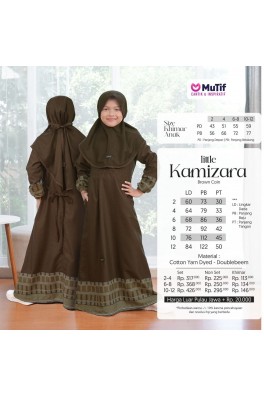 SARIMBIT GAMIS ANAK LITTLE KAMIZARA