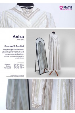 GAMIS DEWASA MUTIF ANIZA