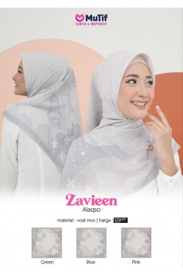 MUTIF HIJAB ZAVIEEN SCARF ALAQSO