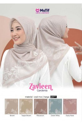 HIJAB ZAVIEEN SCARF GARDENIA