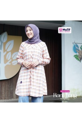 TUNIK RANTI ORANGE LONG