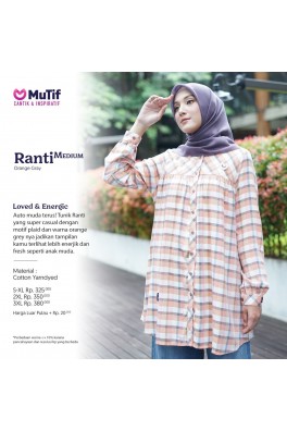 TUNIK RANTI ORANGE MEDIUM